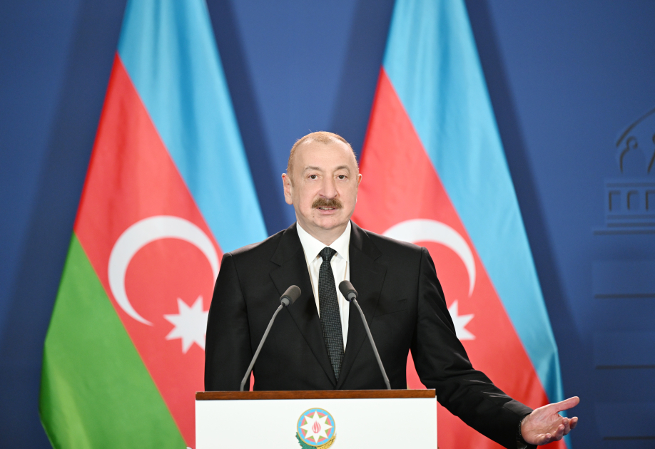 Hungary-Azerbaijan relations are developing successfully - President Ilham Aliyev (FULL SPEECH)