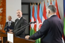President Ilham Aliyev, PM Viktor Orbán make press statements (PHOTO/VIDEO)