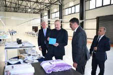 President Ilham Aliyev attends opening of "LATIFA" Lachin Garment Factory (PHOTO/VIDEO)