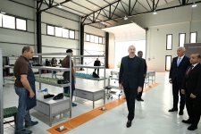 President Ilham Aliyev inaugurates Pirshaghi shoe factory’s Lachin branch (PHOTO/VIDEO)