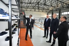 President Ilham Aliyev inaugurates Pirshaghi shoe factory’s Lachin branch (PHOTO/VIDEO)