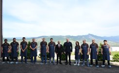 President Ilham Aliyev inaugurates Pirshaghi shoe factory’s Lachin branch (PHOTO/VIDEO)