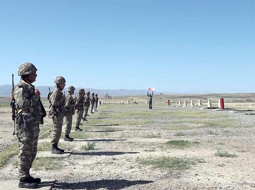 Azerbaijani Combined Arms Army conducts new training drill with reservists (VIDEO)